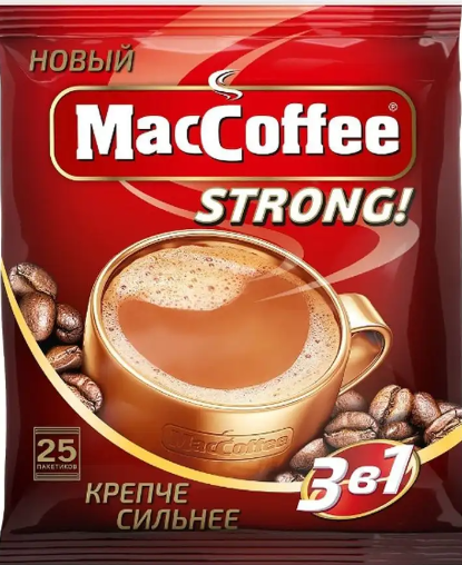 MacCoffee Strong 3 в 1 25шт.