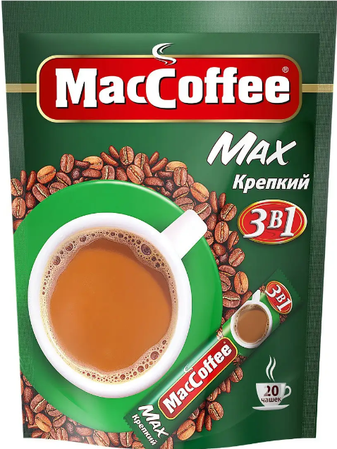 MacCoffee Max Крепкий 20шт.